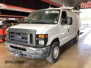 2013 Ford Econoline Cargo Commercial with VIN 1FTNE1EW9DDA61968, listed as a IAAI auction lot 42643038 with 121,719 mi miles and . Bid and sale history available at DreamBid. Image 7.