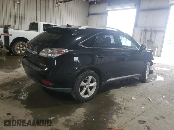 2010 Lexus RX 350 with VIN 2T2BK1BA5AC004689, listed as a Copart auction lot 54703655 with 295,523 mi miles and Salvage Title. Bid and sale history available at DreamBid. Image 3.