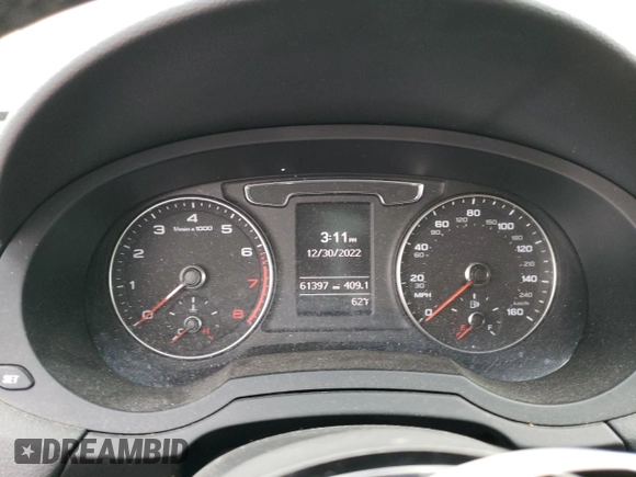 2016 Audi Q3 Premium Plus with VIN WA1BFCFS7GR019890, listed as a Copart auction lot 73400682 with 61,397 mi miles. Bid and sale history available at carsss.com. Image 9.