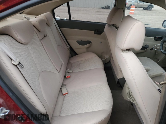 2010 Hyundai Accent GLS with VIN KMHCN4AC6AU526721, listed as a Copart auction lot 44335745 with 134,353 mi miles and Clean Title. Bid and sale history available at carsss.com. Image 10.