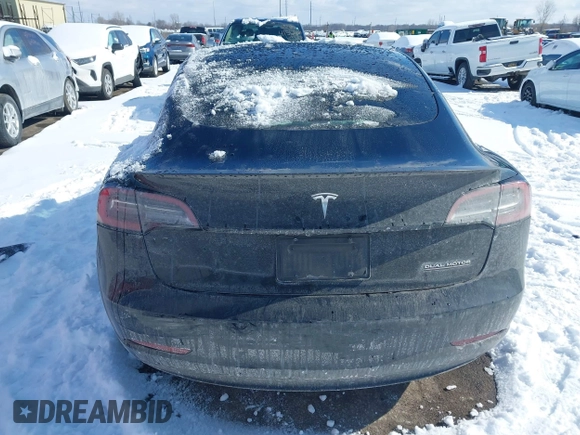 2023 Tesla Model 3 Performance with VIN 5YJ3E1EC7PF423161, listed as a IAAI auction lot 41566987 with 22,111 mi miles. Bid and sale history available at carsss.com. Image 16.