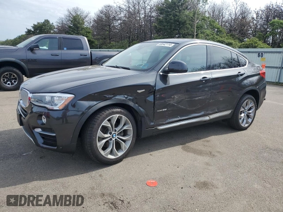 2018 BMW X4 xDrive28i with VIN 5UXXW3C56J0Z60753, listed as a Copart auction lot 60642114 with 34,074 mi miles and Salvage Title. Bid and sale history available at carsss.com. Image 1.
