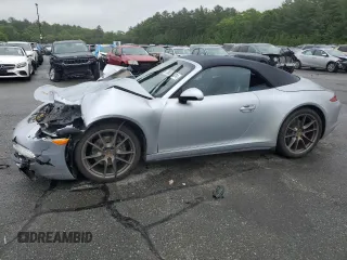 2016 Porsche 911 Carrera with VIN WP0CA2A93GS141145, listed as a Copart auction lot 55515024 with 29,005 mi miles and Salvage Title. Bid and sale history available at carsss.com. Image 1.