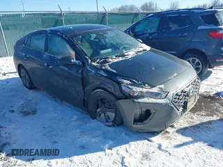 2021 Hyundai Ioniq Blue with VIN KMHC65LC9MU261622, listed as a IAAI auction lot 41317948 with 47,933 mi miles and . Bid and sale history available at DreamBid. Image 1.