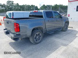 2021 Chevrolet Colorado 2WD Work Truck with VIN 1GCGSBEA0M1114232, listed as a IAAI auction lot 42756438 with 54,308 mi miles and . Bid and sale history available at DreamBid. Image 4.