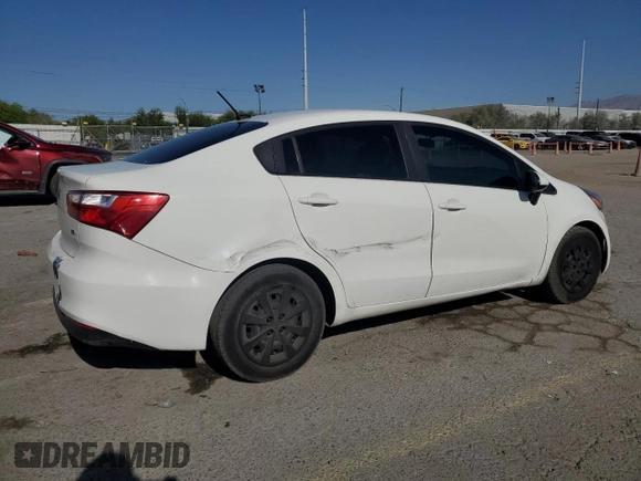 2017 Kia Rio LX z VIN KNADM4A39H6026611, wystawiony jako Copart lot #54735975 z przebiegiem 143 756 mil mil oraz Szkody całkowita. Historia ofert i sprzedaży dostępna na DreamBid. Obrazek 3.