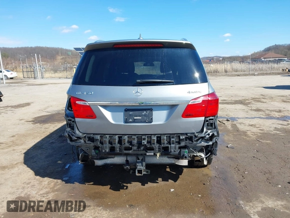 2016 Mercedes-Benz GL with VIN 4JGDF6EE3GA633180, listed as a IAAI auction lot 41623280 with 120,294 mi miles. Bid and sale history available at carsss.com. Image 17.