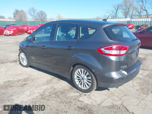 2017 Ford C-Max SE with VIN 1FADP5EU1HL106303, listed as a IAAI auction lot 41930709 with Not Provided miles. Bid and sale history available at carsss.com. Image 3.