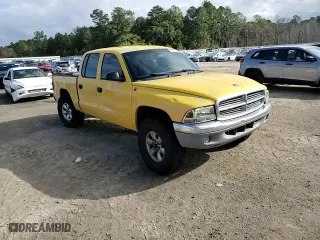 2003 Dodge Dakota SLT with VIN 1D7HG48N13S342545, listed as a Copart auction lot 80677314 with 183,922 mi miles and Salvage Title. Bid and sale history available at carsss.com. Image 10.