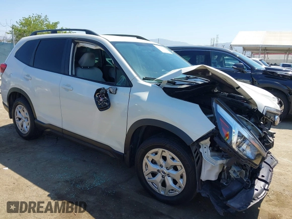 2020 Subaru Forester with VIN JF2SKADC5LH466916, listed as a IAAI auction lot 42303734 with 82,837 mi miles and . Bid and sale history available at DreamBid. Image 1.