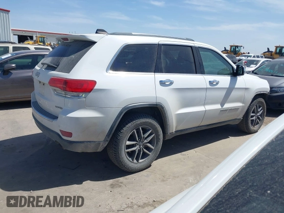 2019 Jeep Grand Cherokee Limited z VIN 1C4RJEBG7KC680587, wystawiony jako IAAI lot #41815047 z przebiegiem 143 862 mil mil oraz . Historia ofert i sprzedaży dostępna na DreamBid. Obrazek 4.