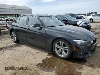 2016 BMW 3 Series 328i with VIN WBA8E9G53GNU29606, listed as a Copart auction lot 53123685 with 83,774 mi miles and Salvage Title. Bid and sale history available at carsss.com. Image 4.