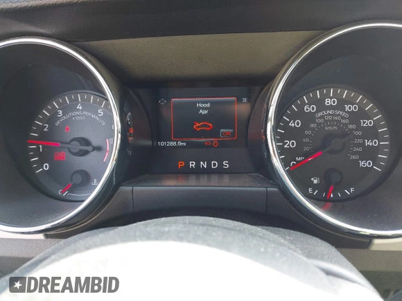 2015 Ford Mustang EcoBoost Premium with VIN 1FATP8UH5F5360986, listed as a IAAI auction lot 41608259 with 101,288 mi miles and . Bid and sale history available at DreamBid. Image 7.