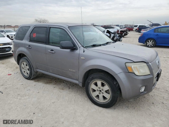 2008 Mercury Mariner with VIN 4M2CU81148KJ18358, listed as a Copart auction lot 43058485 with 263,132 mi miles and Salvage Title. Bid and sale history available at carsss.com. Image 4.