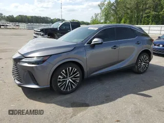 2023 Lexus RX 350 with VIN 2T2BAMCA3PC016786, listed as a Copart auction lot 53515625 with 21,721 mi miles and Salvage Title. Bid and sale history available at DreamBid. Image 1.