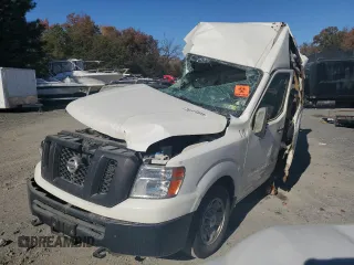2021 Nissan NV SV with VIN 1N6AF0LY5MN803218, listed as a Copart auction lot 76091544 with 0 mi miles and Salvage Title. Bid and sale history available at carsss.com. Image 1.
