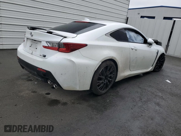 2017 Lexus RC F F z VIN JTHHP5BC4H5005850, wystawiony jako Copart lot #88439935 z przebiegiem Nie podano mil oraz Szkody całkowita. Historia ofert i sprzedaży dostępna na DreamBid. Obrazek 3.