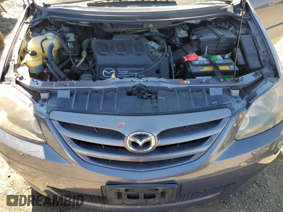 2006 Mazda MPV LX with VIN JM3LW28A660559606, listed as a Copart auction lot 71081614 with 120,200 mi miles and Salvage Title. Bid and sale history available at carsss.com. Image 12.