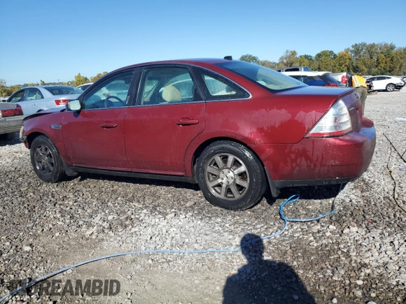 2008 Ford Taurus SEL with VIN 1FAHP24W28G134607, listed as a Copart auction lot 76932034 with 176,029 mi miles and Salvage Title. Bid and sale history available at carsss.com. Image 2.