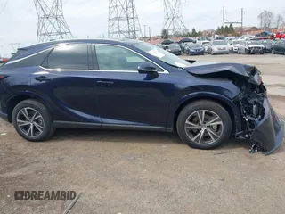 2025 Lexus RX 350 with VIN 2T2BAMCAXSC093390, listed as a IAAI auction lot 41843237 with 3,056 mi miles and . Bid and sale history available at DreamBid. Image 14.