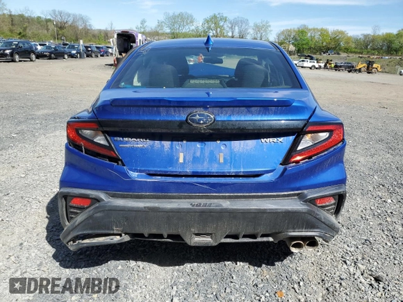 2022 Subaru WRX Premium с VIN JF1VBAF69N9029443, выставлен на аукционе Copart как лот 54351155 с пробегом 20 672 миль миль и Списание • Salvage title. История ставок и продаж доступна на DreamBid. Изображение 6.