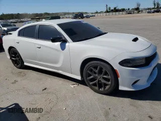 2021 Dodge Charger GT with VIN 2C3CDXHG5MH650184, listed as a Copart auction lot 49867975 with 46,648 mi miles and Non Repairable. Bid and sale history available at DreamBid. Image 4.