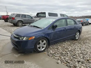 2006 Honda Civic LX z VIN 1HGFA16576L075383, wystawiony jako Copart lot #53937835 z przebiegiem 194 656 mil mil oraz Czysty tytuł • Clean title. Historia ofert i sprzedaży dostępna na DreamBid. Obrazek 1.