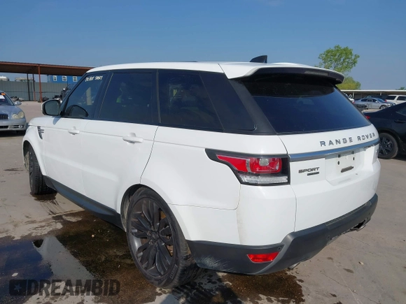 2017 Land Rover Range Rover Sport HSE with VIN SALWR2FK1HA674824, listed as a IAAI auction lot 42041561 with 115,932 mi miles and . Bid and sale history available at DreamBid. Image 3.