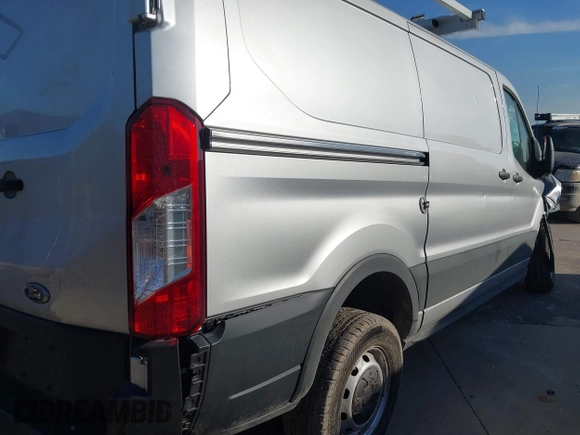 2023 Ford Transit Cargo with VIN 1FTYE1Y85PKB94625, listed as a IAAI auction lot 41588262 with 10,257 mi miles. Bid and sale history available at carsss.com. Image 4.