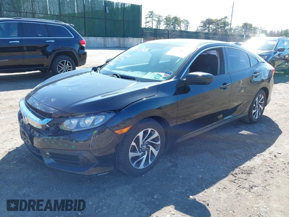 2016 Honda Civic Sedan EX with VIN 2HGFC2F76GH510507, listed as a IAAI auction lot 41915135 with 106,777 mi miles. Bid and sale history available at carsss.com. Image 18.