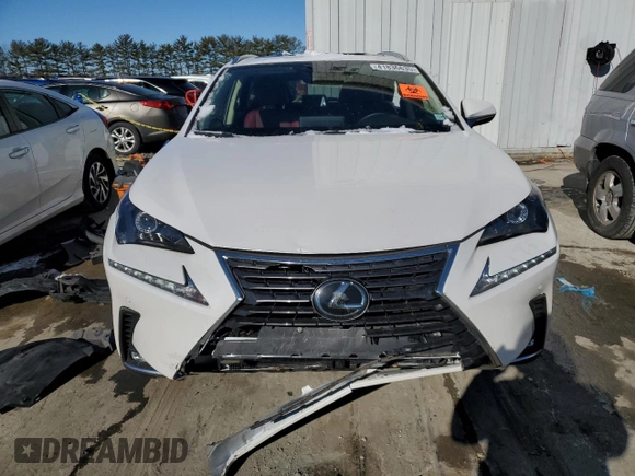 2021 Lexus NX with VIN JTJDARDZ2M5023006, listed as a Copart auction lot 41836635 with 0 mi miles and Salvage Title. Bid and sale history available at carsss.com. Image 5.