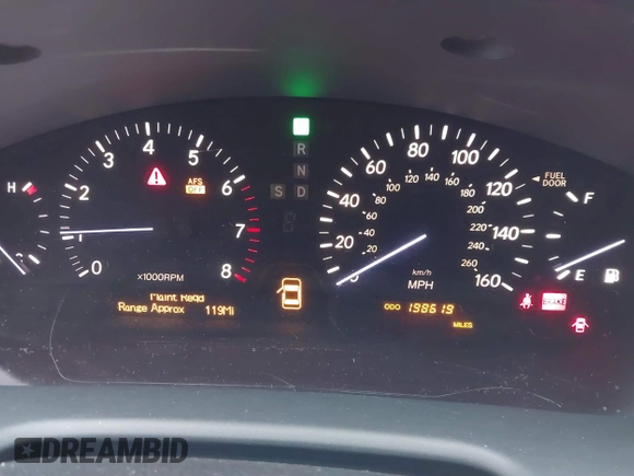 2005 Lexus LS 430 z VIN JTHBN36F055017333, wystawiony jako IAAI lot #41625065 z przebiegiem 198 619 mil mil oraz . Historia ofert i sprzedaży dostępna na DreamBid. Obrazek 7.