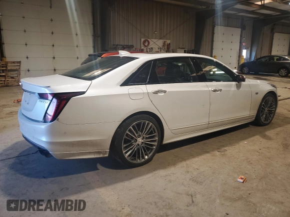 2019 Cadillac CT6 Sport AWD with VIN 1G6KP5R63KU143578, listed as a Copart auction lot 42599415 with 115,853 mi miles and Salvage title. Bid and sale history available at DreamBid. Image 3.
