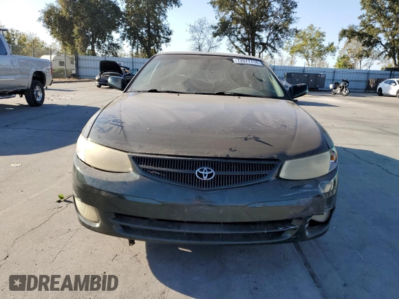 2000 Toyota Solara SE with VIN 2T1CF22P1YC312427, listed as a Copart auction lot 72077714 with 288,269 mi miles and Salvage Title. Bid and sale history available at carsss.com. Image 5.