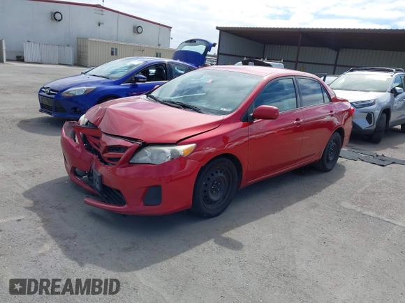2012 Toyota Corolla L with VIN 5YFBU4EE7CP003044, listed as a IAAI auction lot 42044928 with 256,796 mi miles. Bid and sale history available at carsss.com. Image 2.