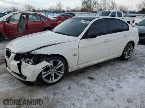 2009 BMW 3 Series 328i xDrive z VIN WBAPK73559A455911, wystawiony jako Copart lot #46065595 z przebiegiem 261 802 mil mil oraz Szkoda całkowita • Salvage title. Historia ofert i sprzedaży dostępna na DreamBid. Obrazek 1.