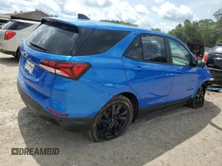 2024 Chevrolet Equinox LS with VIN 3GNAXHEG0RL163520, listed as a Copart auction lot 58076045 with 28,531 mi miles and Salvage title. Bid and sale history available at DreamBid. Image 3.