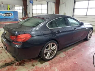 2013 BMW 6 Series 650i xDrive with VIN WBA6B4C56DD098465, listed as a Copart auction lot 45126625 with 129,235 mi miles and Clean Title. Bid and sale history available at carsss.com. Image 3.