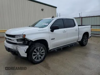 2020 Chevrolet Silverado 1500 RST with VIN 3GCPWDED2LG196135, listed as a Copart auction lot 86521134 with 129,707 mi miles and Clean Title. Bid and sale history available at DreamBid. Image 1.