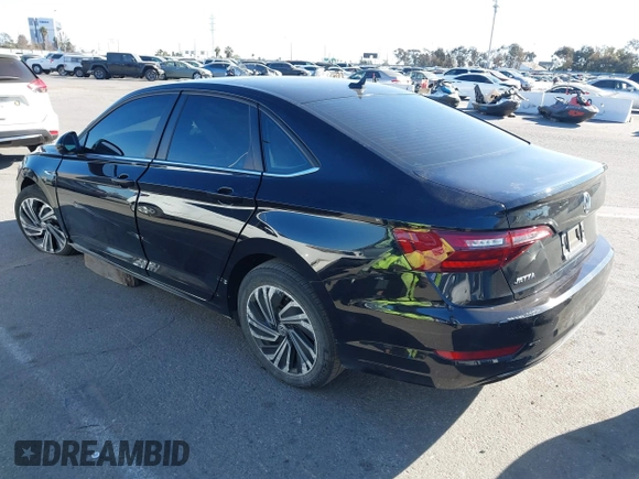 2021 Volkswagen Jetta SEL with VIN 3VWE57BU6MM045203, listed as a IAAI auction lot 41347591 with 46,927 mi miles and . Bid and sale history available at DreamBid. Image 3.