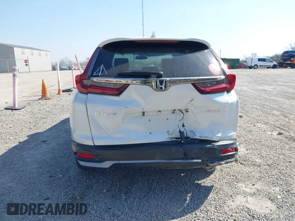 2021 Honda CR-V EX with VIN 5J6RW2H50ML017462, listed as a IAAI auction lot 41787030 with 57,858 mi miles. Bid and sale history available at carsss.com. Image 16.