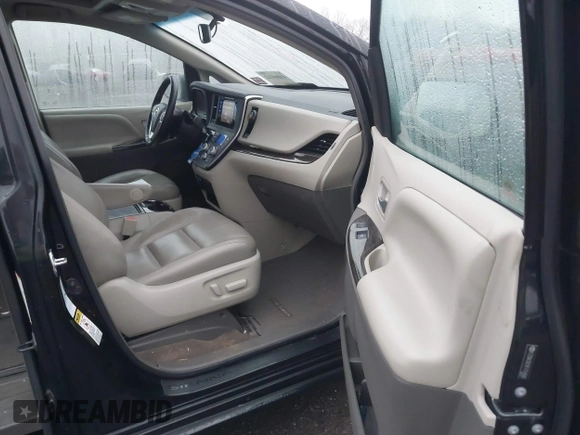 2015 Toyota Sienna Ltd with VIN 5TDDK3DC9FS124680, listed as a IAAI auction lot 41064112 with 46,876 mi miles. Bid and sale history available at carsss.com. Image 5.