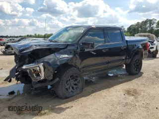 2021 Ford F-150 XL with VIN 1FTFW1E5XMFB70288, listed as a Copart auction lot 52735033 with 35,111 mi miles and Salvage Title. Bid and sale history available at carsss.com. Image 1.