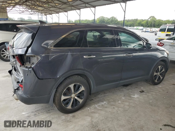 2016 Kia Sorento EX with VIN 5XYPH4A57GG182521, listed as a Copart auction lot 60399045 with 164,806 mi miles and Salvage title. Bid and sale history available at DreamBid. Image 3.