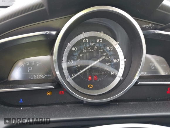 2016 Scion iA z VIN 3MYDLBZV9GY139080, wystawiony jako IAAI lot #41494384 z przebiegiem 106 092 mil mil oraz . Historia ofert i sprzedaży dostępna na DreamBid. Obrazek 7.