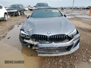 2022 BMW 8 Series with VIN WBAFY4C07NCH97004, listed as a Copart auction lot 59738555 with Not provided miles and Salvage title. Bid and sale history available at DreamBid. Image 5.