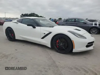 2014 Chevrolet Corvette Z51 3LT with VIN 1G1YL2D70E5124821, listed as a Copart auction lot 53803515 with 79,893 mi miles and Clean title. Bid and sale history available at DreamBid. Image 4.