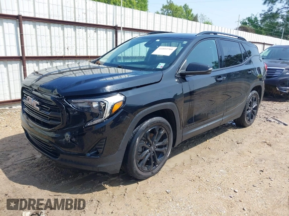 2021 GMC Terrain SLT with VIN 3GKALPEV7ML403222, listed as a IAAI auction lot 41893704 with 101,641 mi miles and . Bid and sale history available at DreamBid. Image 2.