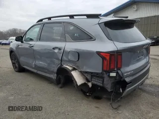 2023 Kia Sorento X-Line S with VIN 5XYRLDLC5PG229791, listed as a Copart auction lot 41485265 with 24,599 mi miles and Salvage Title. Bid and sale history available at DreamBid. Image 2.