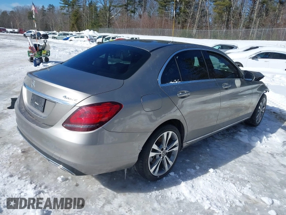 2019 Mercedes-Benz C 300 with VIN 55SWF8EB4KU316280, listed as a IAAI auction lot 41614204 with 36,804 mi miles and . Bid and sale history available at carsss.com. Image 4.